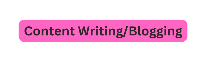 Content Writing Blogging